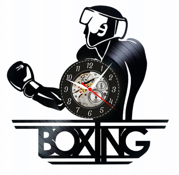 31052905_box-ceas-de-perete.jpg Ceas de perete cu tematică box – cadou perfect pentru fanii MMA, box și fitness